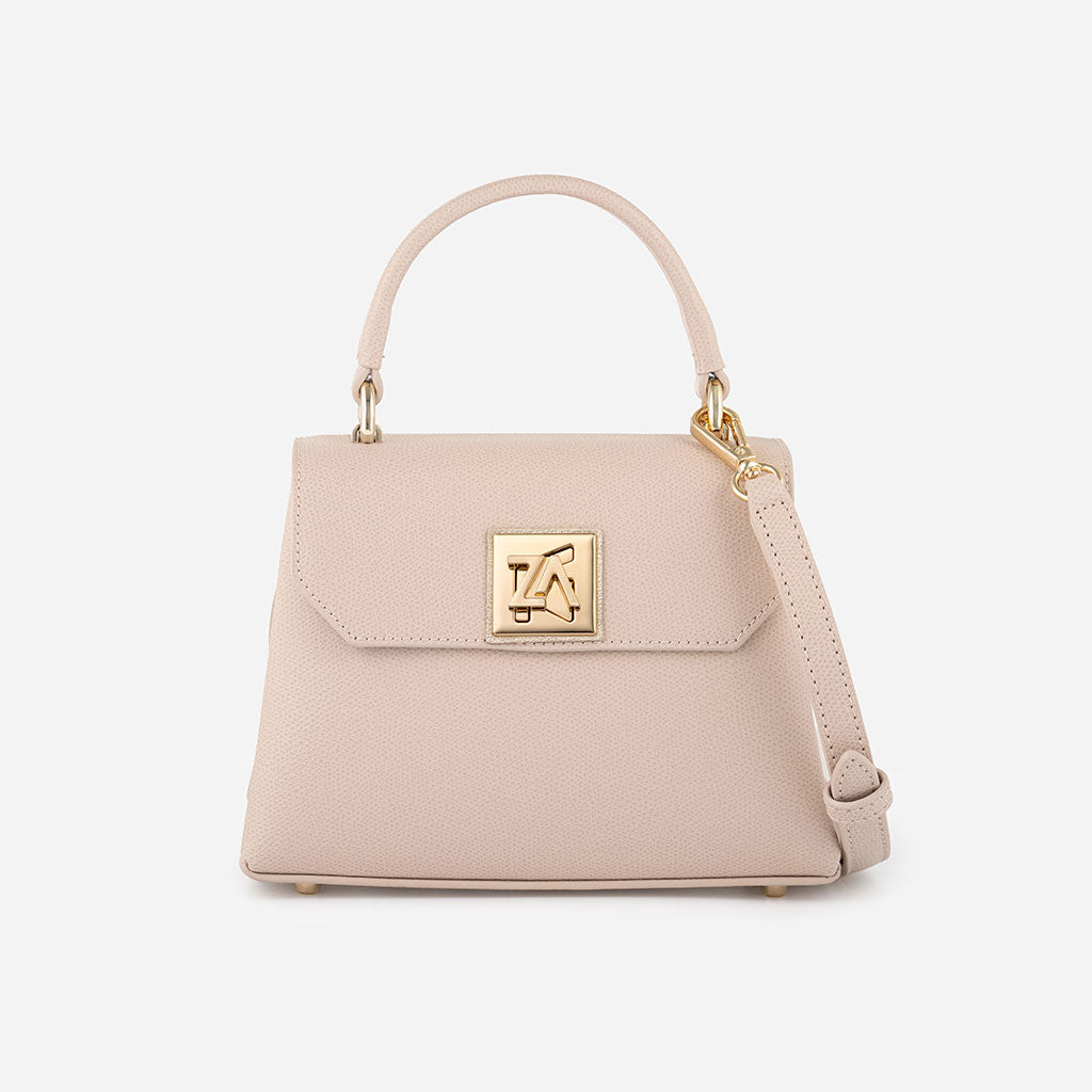 IRIS mini - geantă mică tip cross body - pudră – Zarena