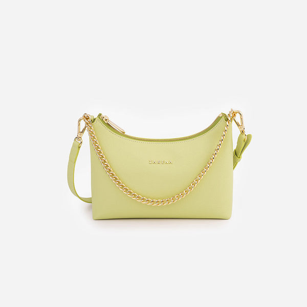 AMY geantă tip cross-body - galbenă