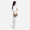 Kaia – Geantă Mică Crossbody din Piele Ecologică  -  culoare cappuccino