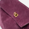 Magdalena – Geantă de Umăr din Piele Întoarsă – Burgundy