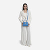 IRIS mini - geantă mică tip cross body - albastră