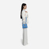 IRIS mini - geantă mică tip cross body - albastră
