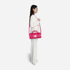 Evita – Geantă crossbody - Roz Fucsia