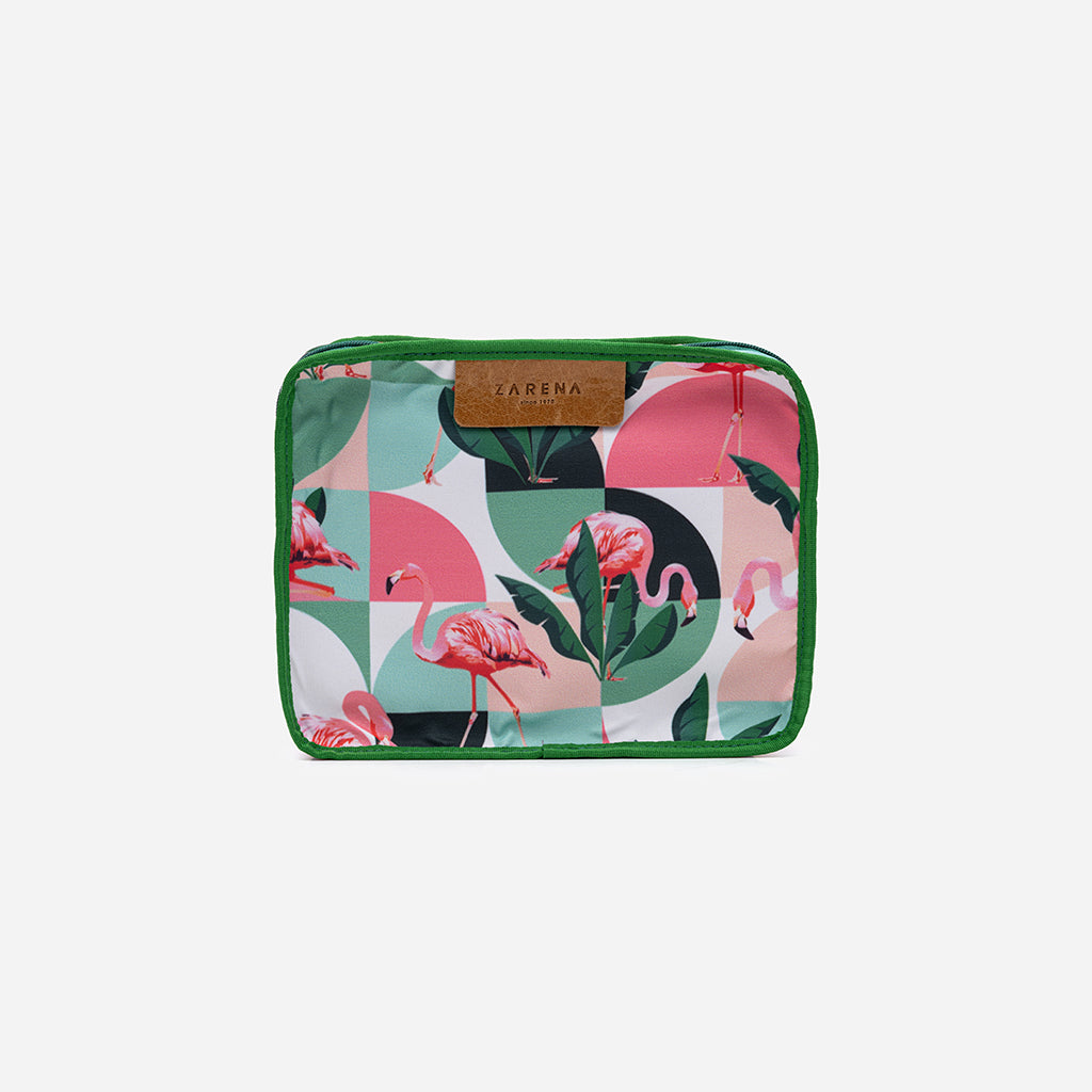 Geantă Cosmetică Din Material Textil Cu Imprimeu Flamingo