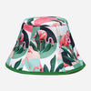 Pălărie Bucket Din Material Textil Cu Imprimeu Flamingo