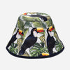 Pălărie Bucket Din Material Textil Cu Imprimeu Tucan