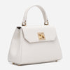 Iris Mini – Geantă Crossbody mică – alb perlat
