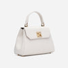 Iris Mini 2.0 – Geantă Crossbody mică – alb perlat