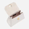 Iris Mini – Geantă Crossbody mică – alb perlat