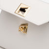 Iris Mini 2.0 – Geantă Crossbody mică – alb perlat