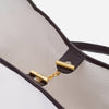 Athina – Geantă de umăr din material textil - Alb