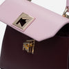 IRIS mini – geantă mică crossbody în roz și mov