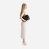 June - Clutch cu bretea crossbody - negru