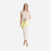 June - Clutch cu bretea crossbody - lime