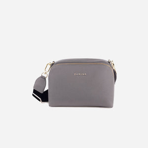 Geantă Crossbody Mică SARA – gri