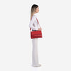 GALIA - geantă de umăr / cross body - roșie