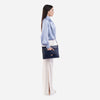 ANNA-geantă tip cross body-albastru inchis