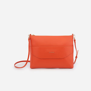 ANNA-geantă tip cross body-portocalie
