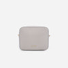 Paula - Geantă mică tip crossbody cu fermoar - Gri