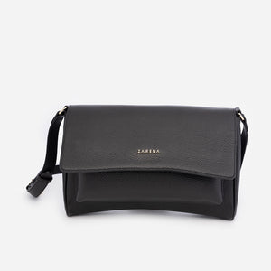 GALIA - geantă de umăr / cross body -neagră