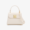 Iris Mini – Geantă Crossbody mică – alb perlat