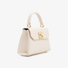 Iris Mini – Geantă Crossbody mică – alb perlat