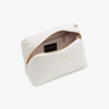 Geantă Crossbody Mică SARA – alb perlat