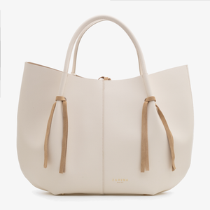 Irene - Geantă de umăr - Shopper - crem
