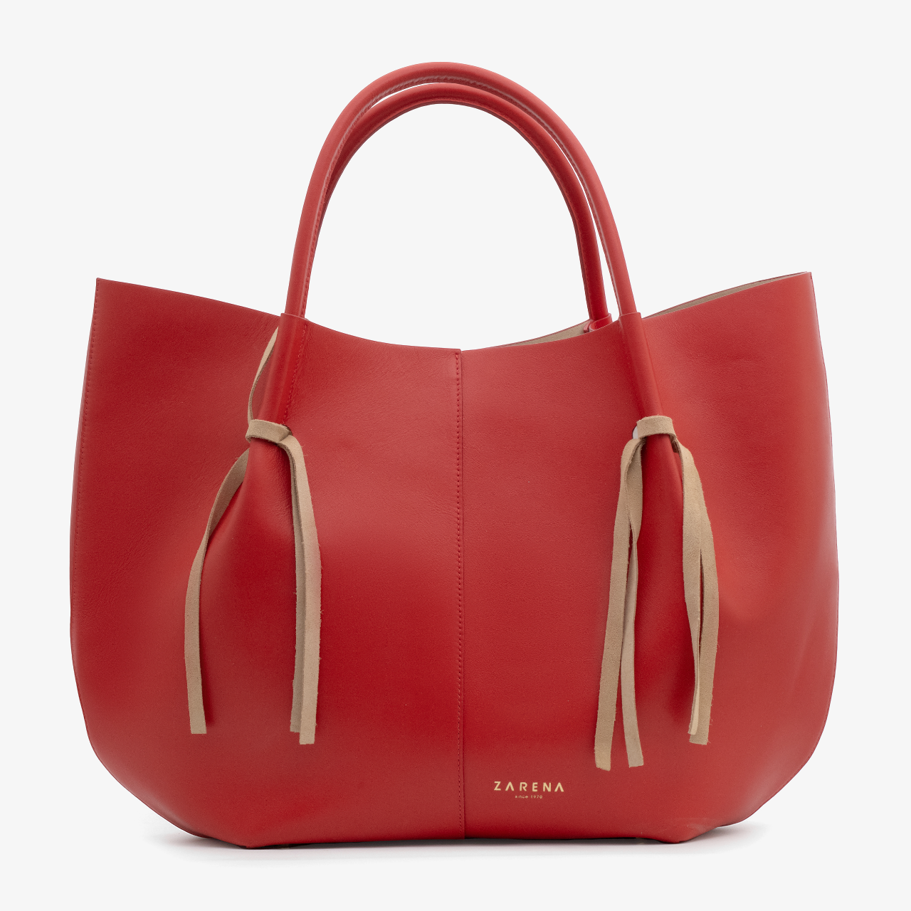 Irene - Geantă de umăr - Shopper - roșu
