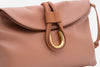 Adi - Geantă crossbody cu detaliu metalic - maro