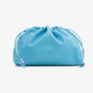 June - Clutch cu bretea crossbody - albastru