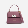IRIS mini - geantă mică tip cross body - vișiniu