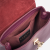IRIS mini - geantă mică tip cross body - vișiniu