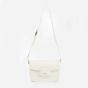 ROSE - geantă de umăr +cross body - alb