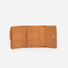 Portofel trifold - maro