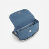 Michelle - geantă mică tip cross body din denim
