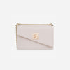 Stefany - geantă tip cross-body pudră