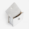 Stefany - geantă tip cross-body argintiu