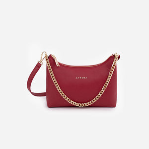 AMY geantă tip cross-body -  roșu