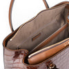 NICOLE - geantă tip tote - culoare maro