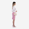 Stefany - geantă tip cross-body pudră