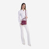 Dany mini - geantă mică tip cross-body - violet purpuriu