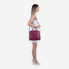 Dany - geantă de umăr/cross-body - violet purpuriu