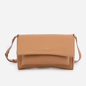 GALIA - geantă de umăr / cross body/-bej